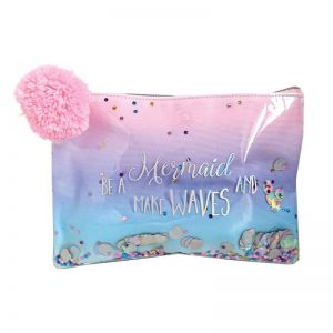 Piórnik saszetka Stnux Holografik Mermaid